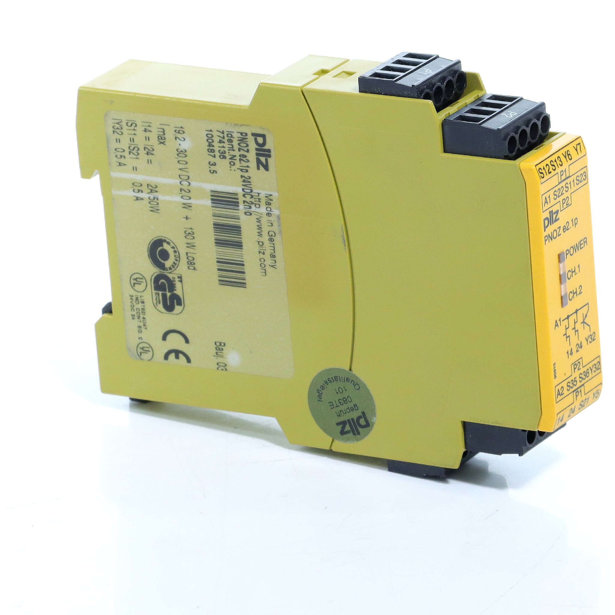 Sicherheitsschaltgerät PNOZ e2.1p  Neu